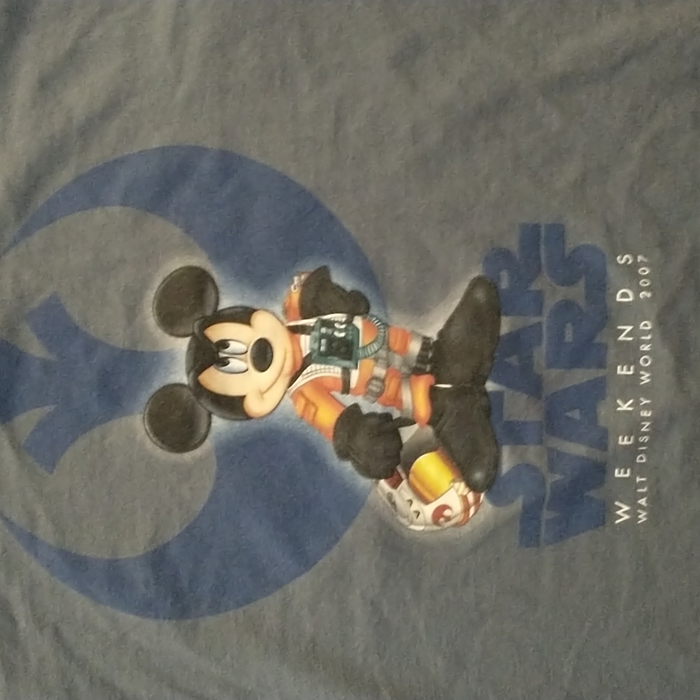 Walt Disney Mickey Mouse Star Wars Tshirt size XL - Picture 2 of 4
